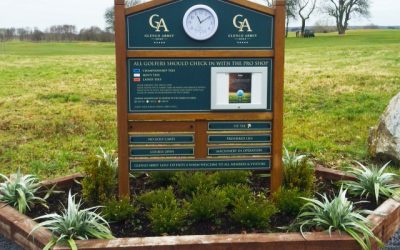 Signage For Golf Courses In Ireland – Glenlo Abbey Golf Club